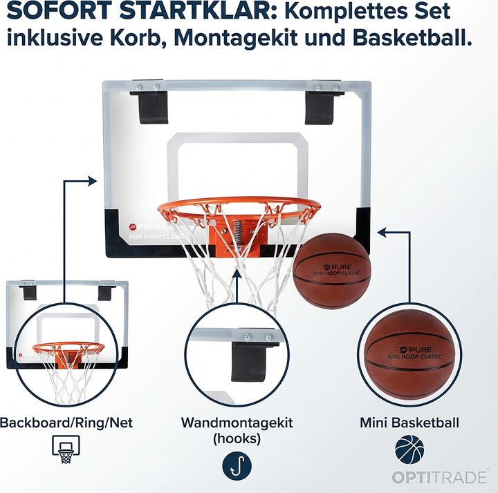 Produktbild Pure2improve Basketballkorb Fun Hoop Classic