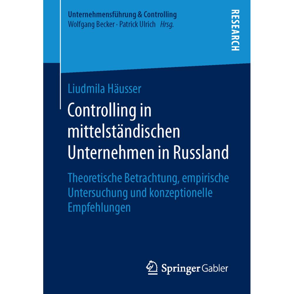 Controlling in mittelständischen Unternehmen in Russland, Fachbücher von Liudmila Häusser