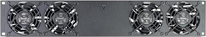 Silverstone SST-RCP2B-480 - 2U universal cooling rack panel with 4x 80mm black Fans (80 mm, 1 x)