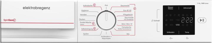 Produktbild Elektrabregenz WAFX 91430 T Waschmasch 9kg,H:84,5c (9 kg, Links)