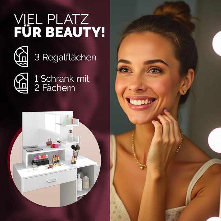 Image du produit Casaria Jocelyn (90 x 38 x 137 cm)