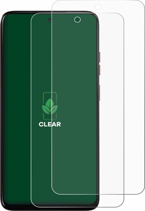 Produktbild ScreenLeaf Schutzfolie nachhaltiger Displayschutz Display Schutz Folie Klar Transparent (2 Stück, Motorola Moto G5)