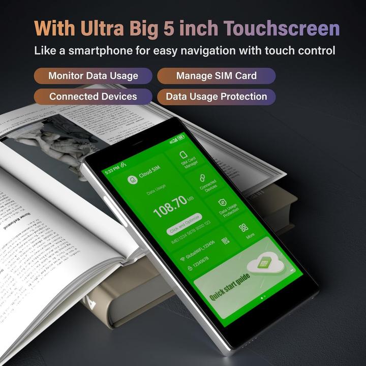 Actual product image GlocalMe G4 Pro 4G LTE Mobile Hotspot