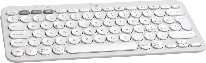 Image du produit Logitech PEBBLE KEYS 2 K380S TONAL WHITE (IT, Sans fil)