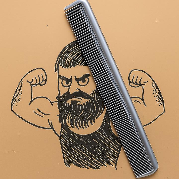 Actual product image Triumph Master Styling comb antistatic lilac