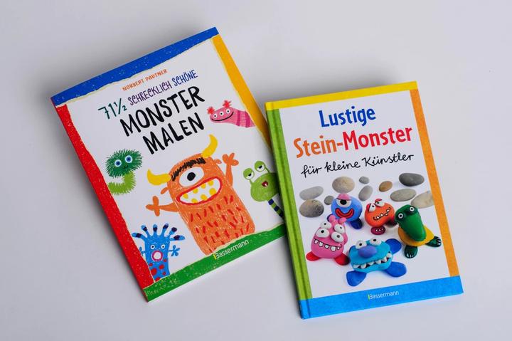 Actual product image 71 ½ schrecklich schöne Monster malen. Lustige Ungeheuer Schritt für Schritt selber zeichnen. Für (German, Norbert Pautner, 2019)