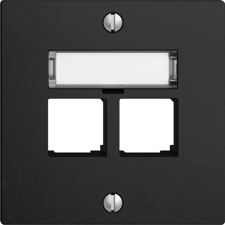 Actual product image Feller Mounting set Easynet straight empty black