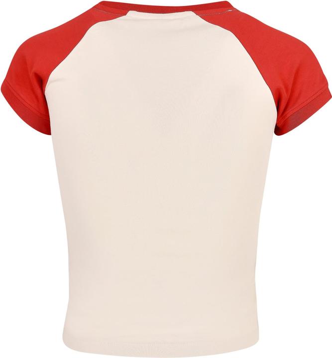 Image du produit Urban Classics Tee-shirt de base-ball rétro pour femmes Organic Stretch Short (S)