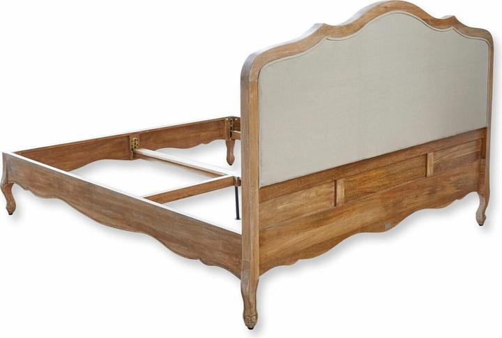 Image du produit Loberon Lit Serravalle marron/blanc