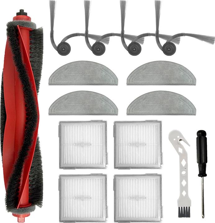 Pour Roborock S7 S70 S7Max T7S T7S Plus Brosse Principale Filtre Hepa