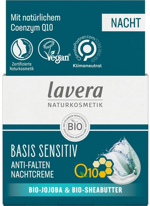 Actual product image Lavera Anti-Falten Nachtcreme Q10 (50 ml)