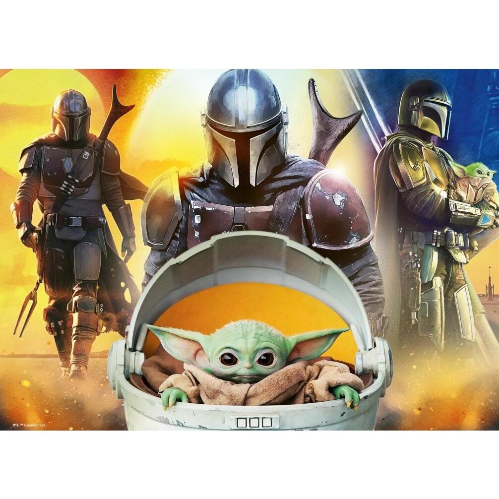 Thumbnail - Ravensburger 4 Puzzles of 100 Pieces - The Mandalorian (100 Teile)