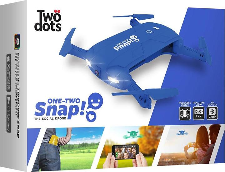 Actual product image Two Dots Twodots ONE-TWO SNAP Blue 4 rotors 1 MP (1 Mpx)