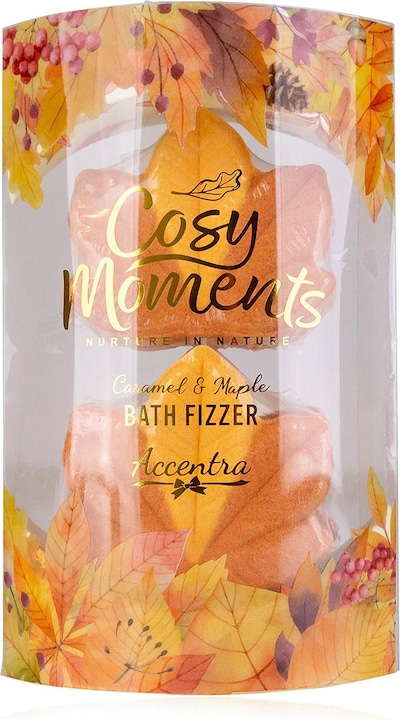 Produktbild Accentra Badebombe COSY MOMENTS in Geschenkbox, Duft: Caramel & Maple (Badekugeln)