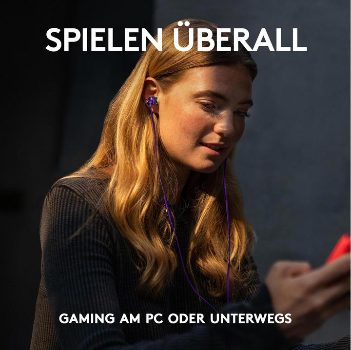 Produktbild Logitech G G333 - LILA - 3,5 mm - EMEA (Kabelgebunden)