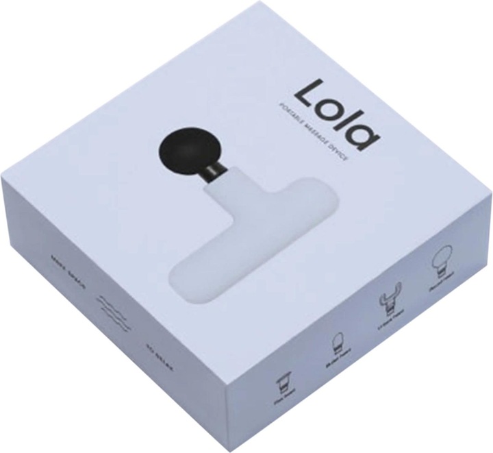 Actual product image Lola Massager - baby blue