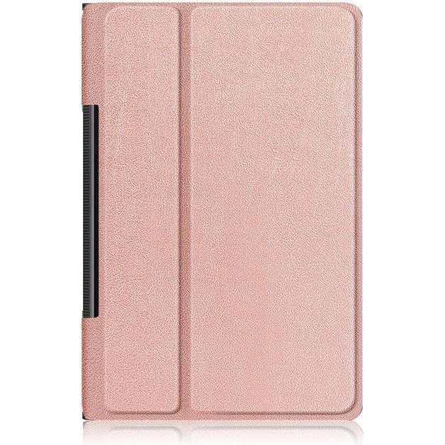 MU Classic Kunstleder Bookcover mit Kickstand (Yoga Tab 11), Tablet Hülle, Rosa
