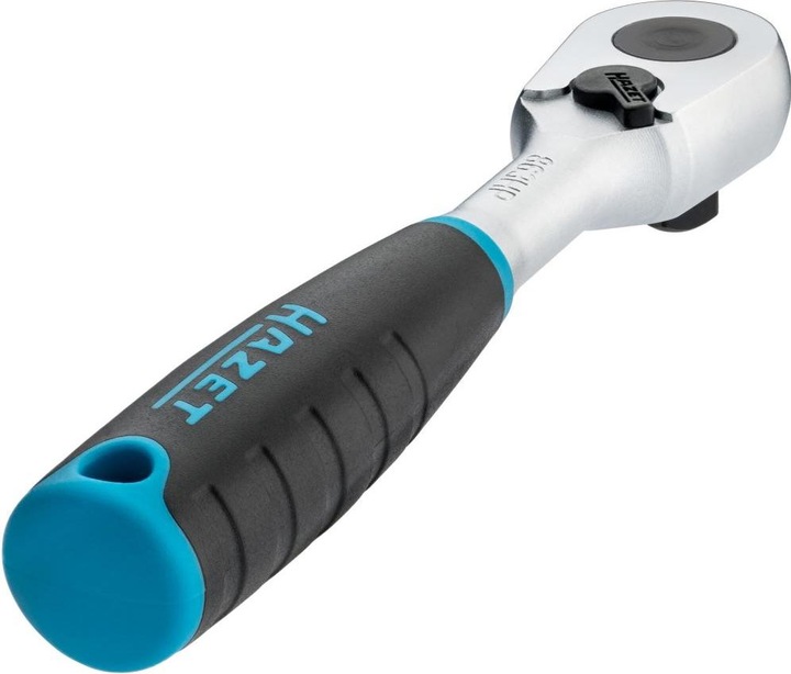 Immagine prodotto HAZET Leva a cricchetto reversibile a dentatura fine HiPer 863HP ∙ Attacco quadro, massiccio, 6,3 m… (1/4")
