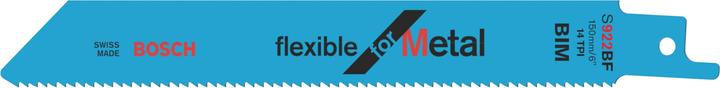 Image du produit Bosch Professional Zubehör Lame de scie sabre S 922 BF, Flexi