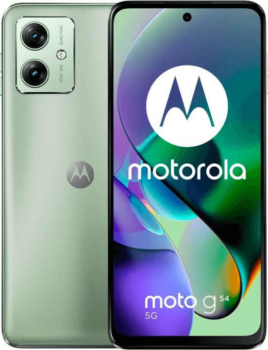 Produktbild Motorola Moto G54 (256 GB, Mint Green, 6.50", SIM + eSIM, 5G)