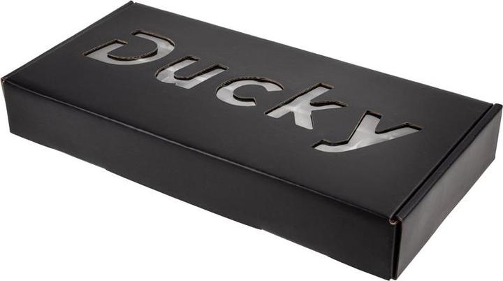 Actual product image Ducky Phantom Black PBT Double-Shot Keycap Set, US Layout - 108 keys