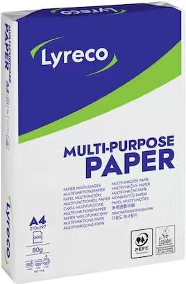 Produktbild Plutoos Kopierpapier Multipurpose A4, 80 g/m2, weiss, Box 500 Blatt (80 g/m²)