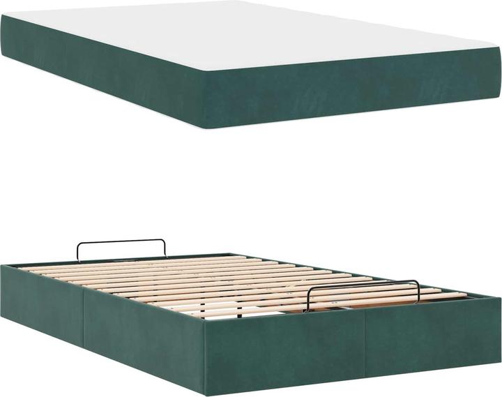 Actual product image vidaXL Modernes Bett (120 x 200 cm)