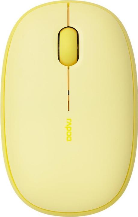 Actual product image Rapoo M660 WL MOUSE YELLOW (Wireless)