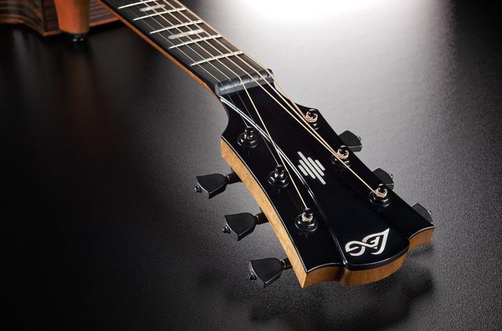 Image du produit Lâg Guitars GLH HV50-N-ACE - Hybrid Nylon String (Guitare classique, Black Brankowood, Engelmann Spruce, Macassar Ebony)