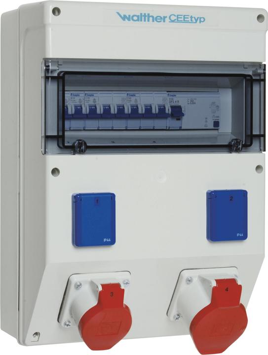 Produktbild Walther Werke Steckdosenkombination (2 x, CEE 7/16)