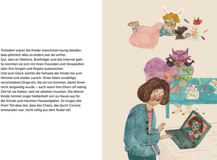 Image du produit Das kleine Virus Corona: Wie die Kinder geholfen haben es zu besiegen. (Allemand, Marie Franz, 2020)