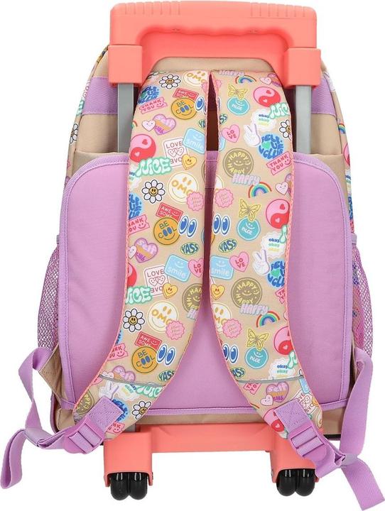 Immagine prodotto Top Model Topmodel - TOPModel School Backpack Trolley GIRL POWER - Beige, Lilac, Coral - 34x24x50 cm (413286) (28 l)