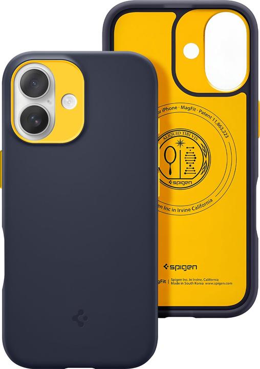 Produktbild Spigen - Caseology Nano Pop MagSafe - iPhone 17 - Blueberry Navy (Apple iPhone 17)