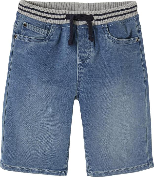 Produktbild Vertbaudet Jungen Shorts mit Schlupfbund, Denim-Look