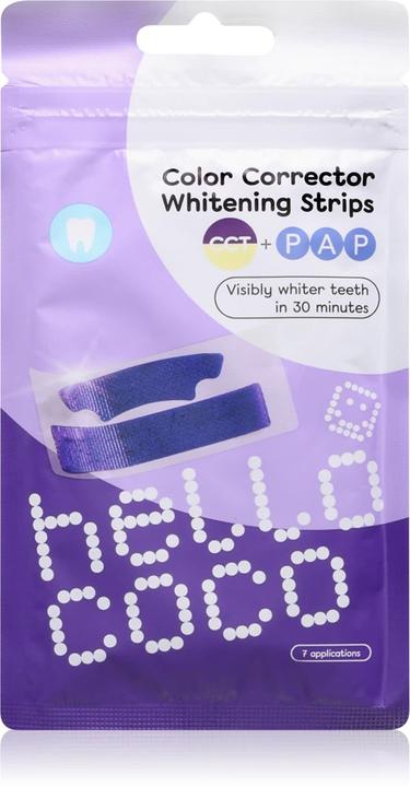Hello Color Corrector Whitening Strips (Bleaching Strips)