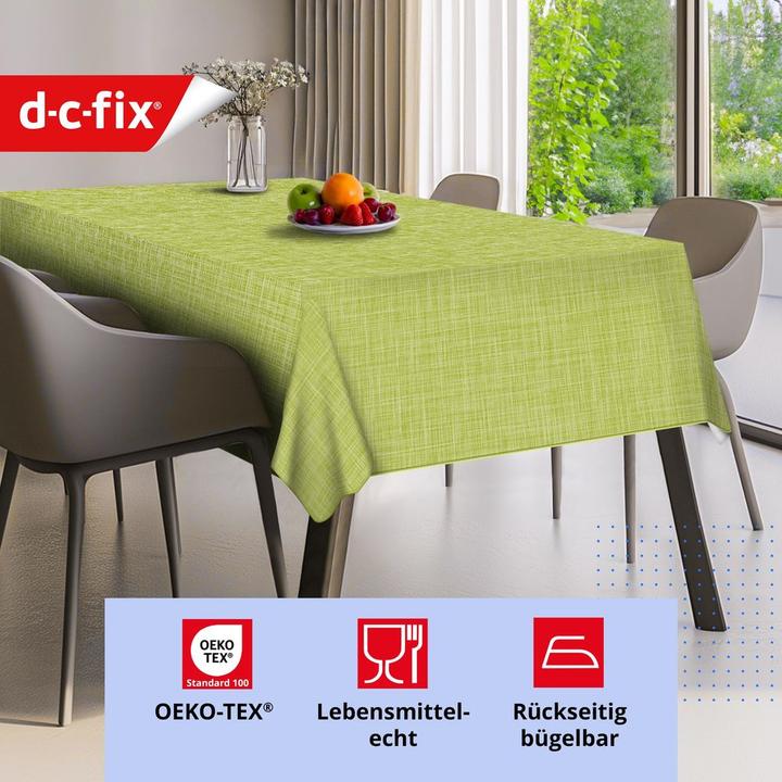 Actual product image DC Table Monte Carlo Sharon tablecloth 110 cm x 1.4 m, lime (140 x 110 cm)