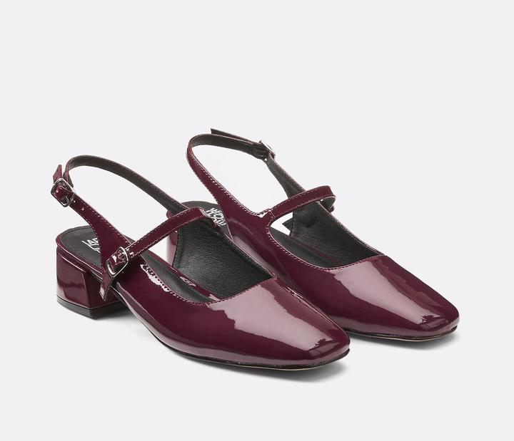 Image du produit La Redoute Collections Sling-Ballerinas mit kleinem Absatz (39)