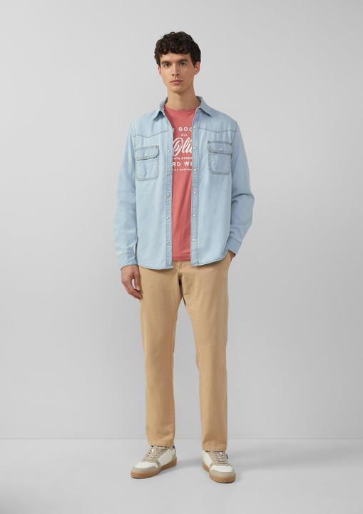 Immagine prodotto S.Oliver Hemd Regular Fit: Denim-Hemd im Western-Stil (XXL)