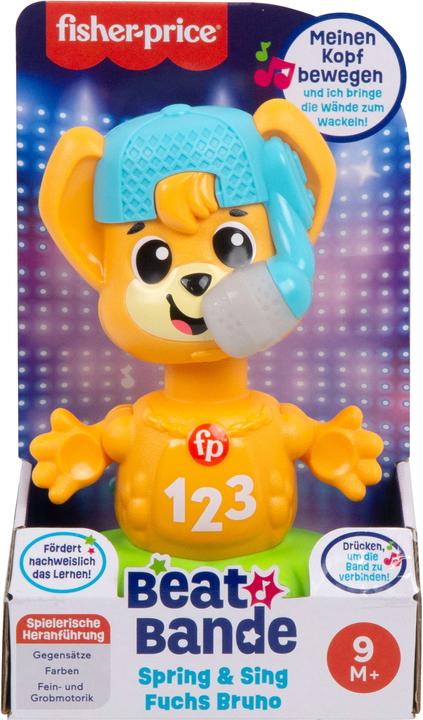 Produktbild Fisher-Price Beat Bande Spring & Sing Fuchs Bruno (D) (Deutsch)