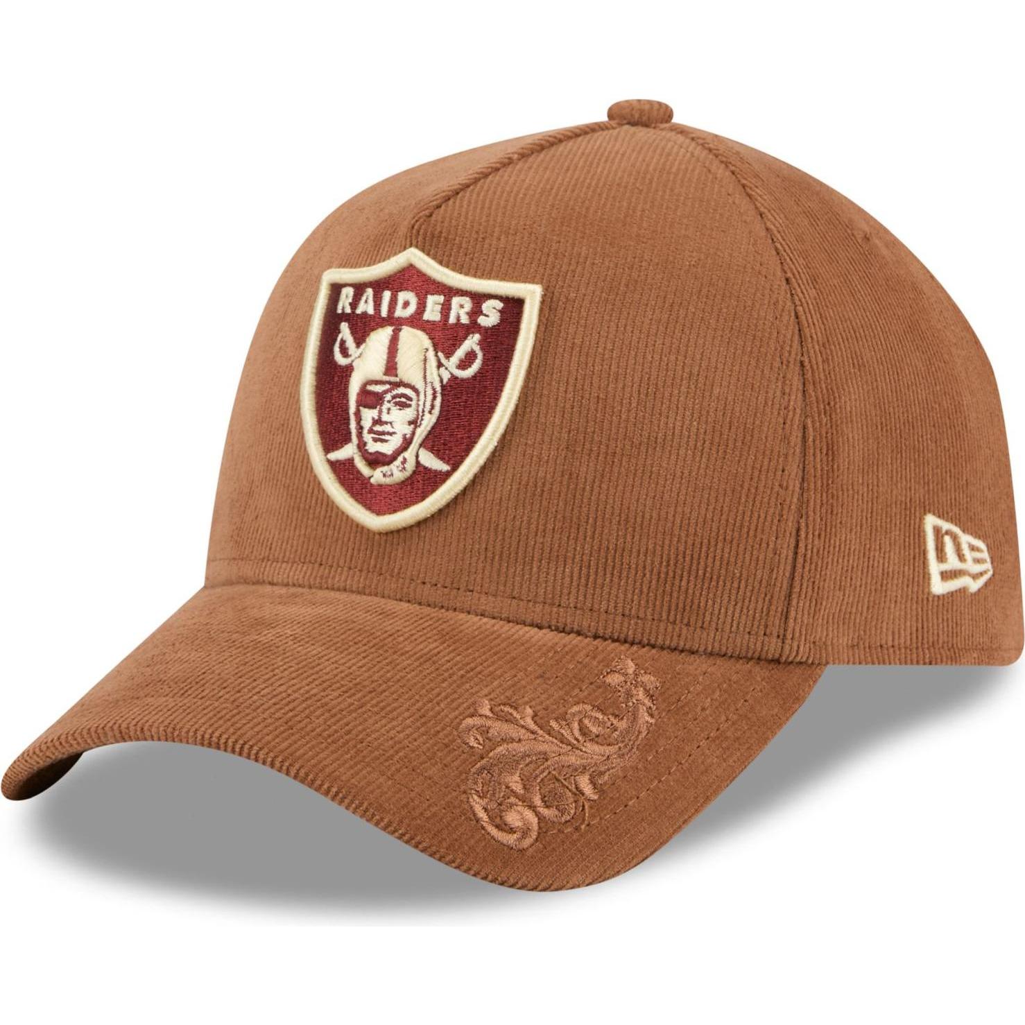 New Era, Herren, Cap, A-Frame Snapback Cap KORD Las Vegas Raiders peanut, Braun, (One Size)