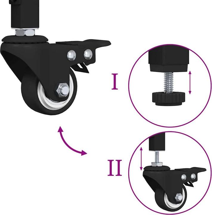 Image du produit VidaXL Küchentrolley