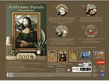 Actual product image Trefl Kunstrahmen Puzzle 500 - Mona Lisa, Leonardo da Vinci (500 pieces)
