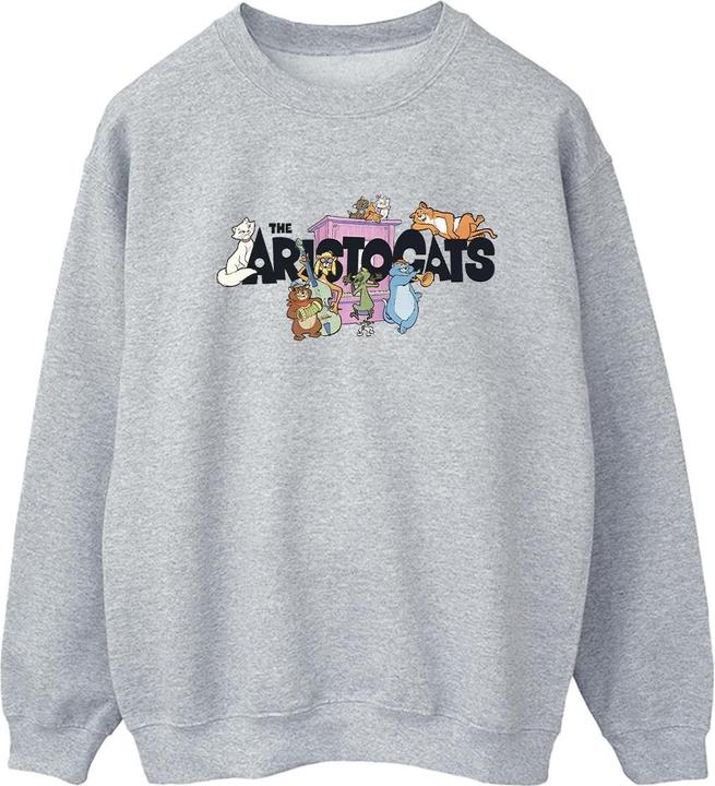 Immagine prodotto Disney The Aristocats Music Logo Felpa Donna (XXL)