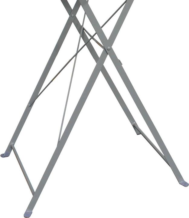 Produktbild Mojawo Biergarten Tisch Klapptisch Stehtisch klappbar Akazie Stahl Ø80 cm (80 cm)