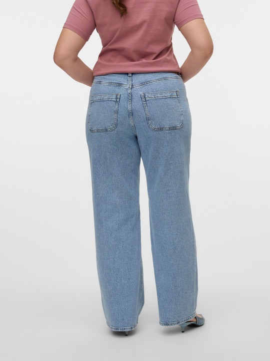 Produktbild Vero Moda VMCTESSA Hohe Taille Weiter Beinschnitt Jeans Weit geschnitten (W48/L32)