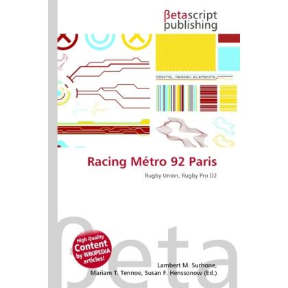 Racing Métro 92 Paris, Ratgeber