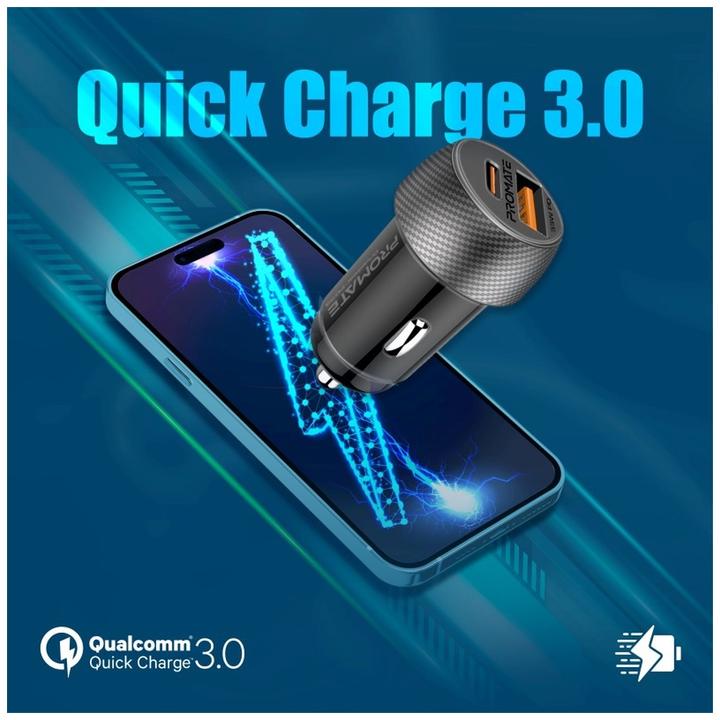 Actual product image ProMate DriveGear-PD33 Mini Car Charger