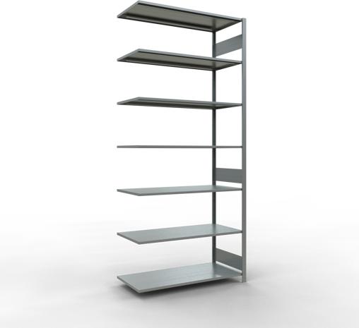 Actual product image Schulte Lagertechnik MULTIplus150 boltless add-on bay system with length bolts