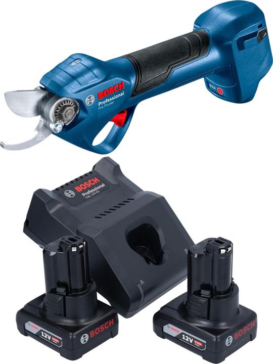 Produktbild Bosch Professional Bosch Pro Pruner Professional Akku Astschere 12 V + 2x Akku 6,0 Ah + Ladegerät