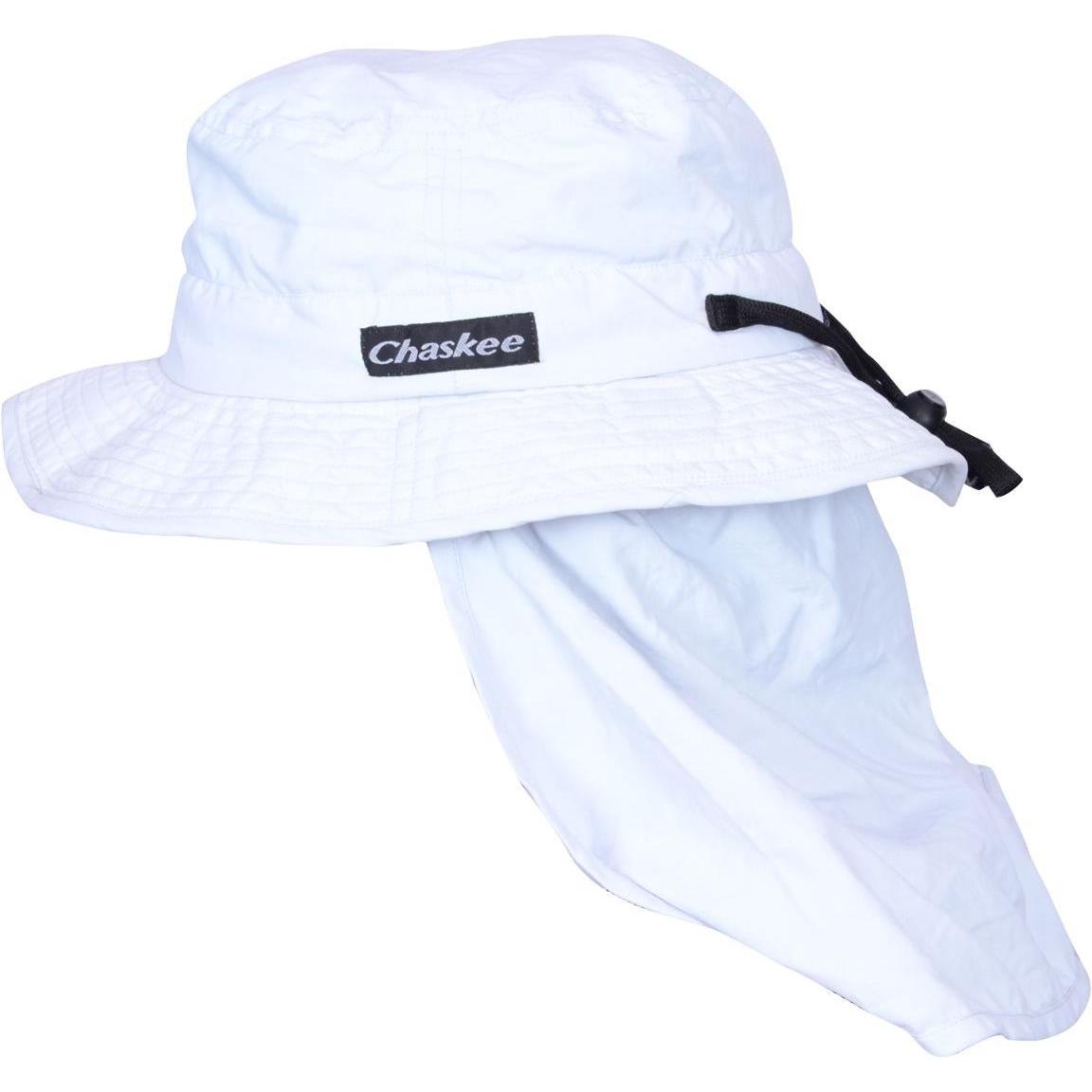 Chaskee, Unisex, Cap, Bob Neck Protection Hat, Weiss, (M)